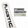 golf alignment stick covers leather, soft lining white